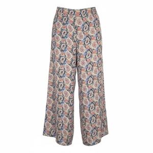 Bishop and Young Paisley Print wide leg boho pants size L